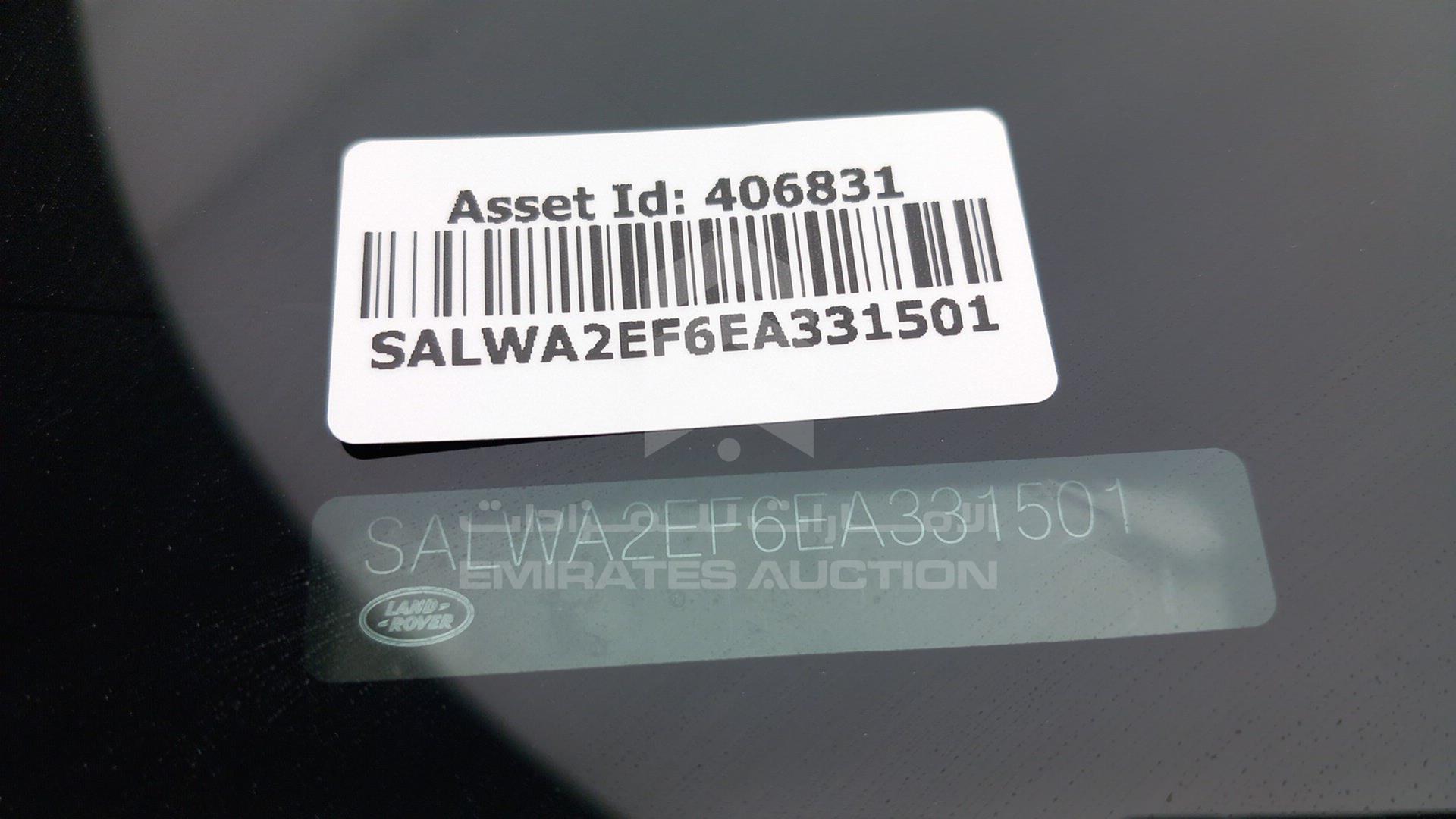 2014 RANGE ROVER SPORT VIN: SALWA2EF6EA331501