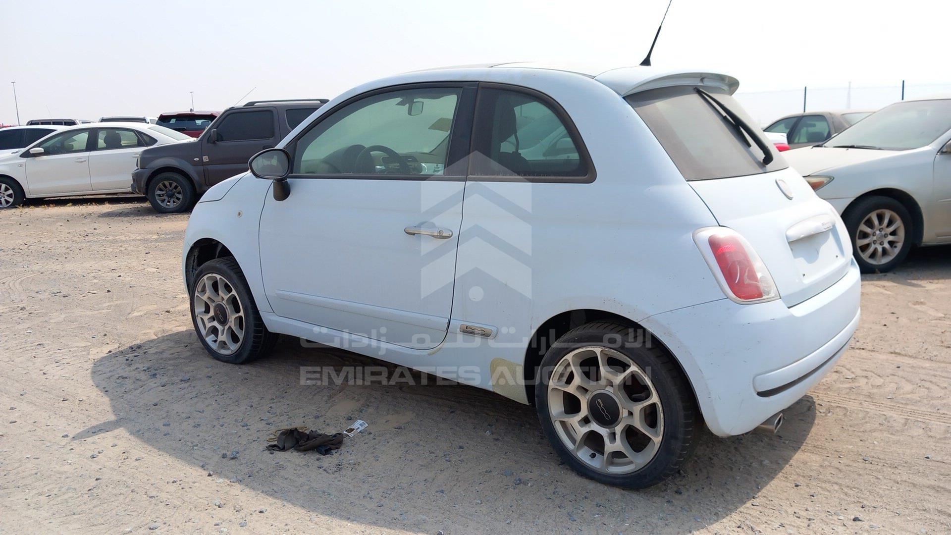 2011 FIAT 500 VIN: ZFAHA3280B0550491
