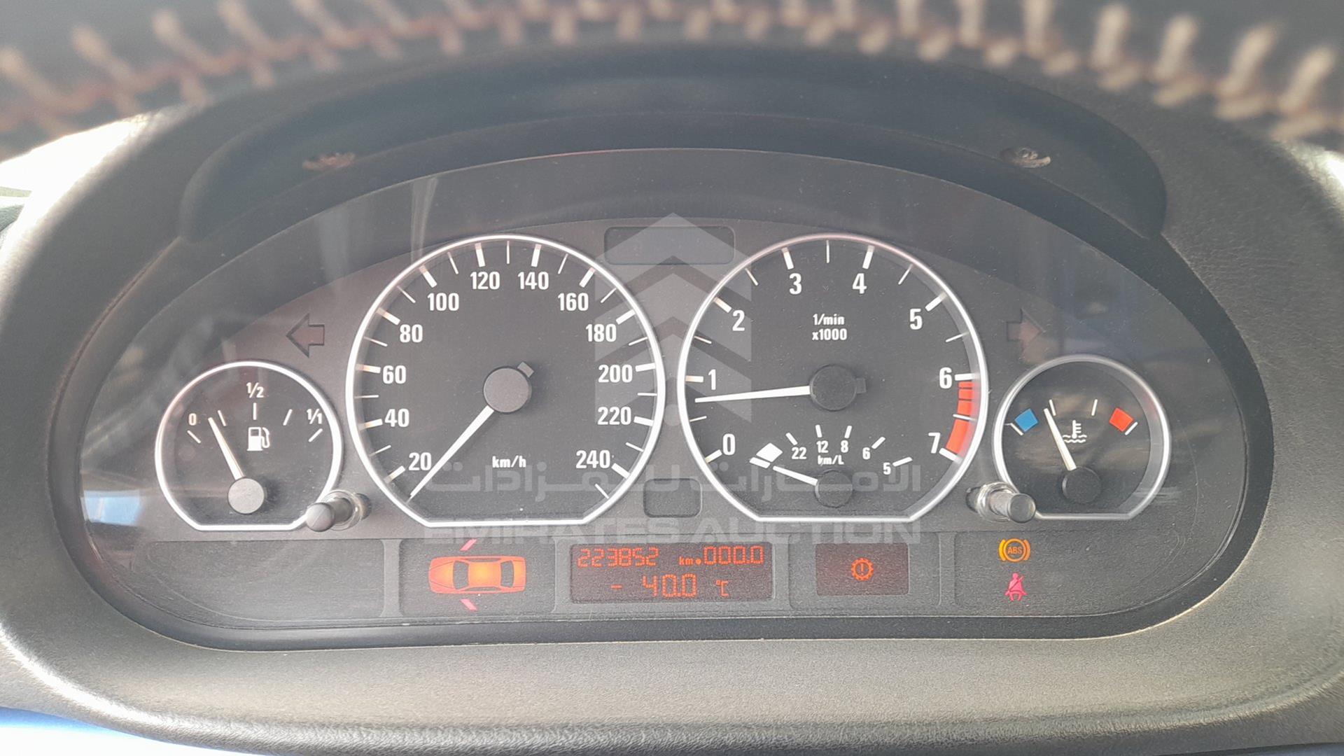 2002 BMW 330 VIN: WBABS51070EH34278