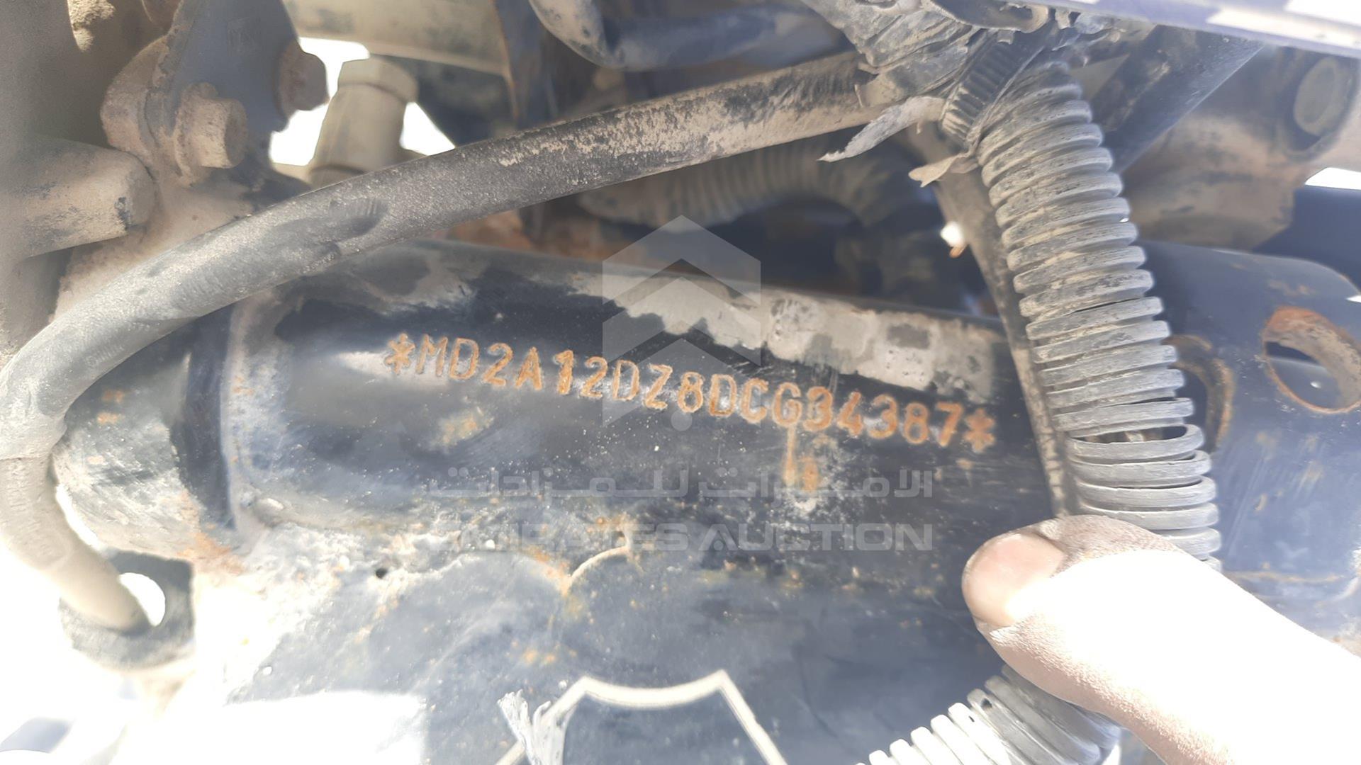 2014 BAJAJ PULSAR 180CC VIN: MD2A12DZ8DCG34387