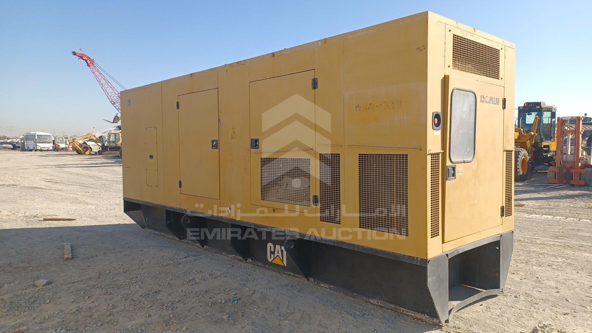 0 GENERATOR CATERPILLAR 500KVA VIN: CAT00000LC1G01336