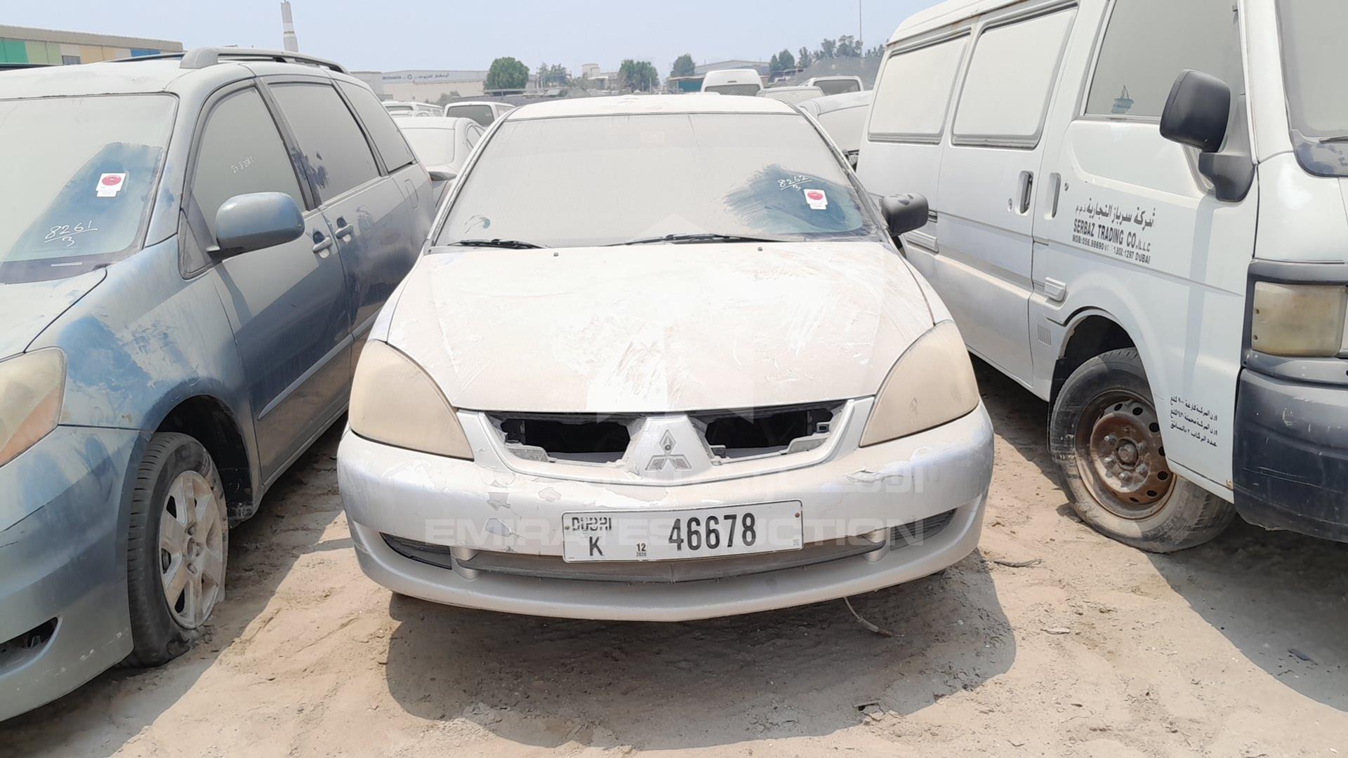 2007 MITSUBISHI LANCER VIN: JMYSRCS1A7U706757