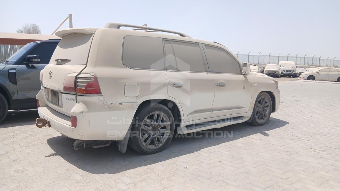 2010 Lexus LX 570 — Rear Right Angle — Photo 8