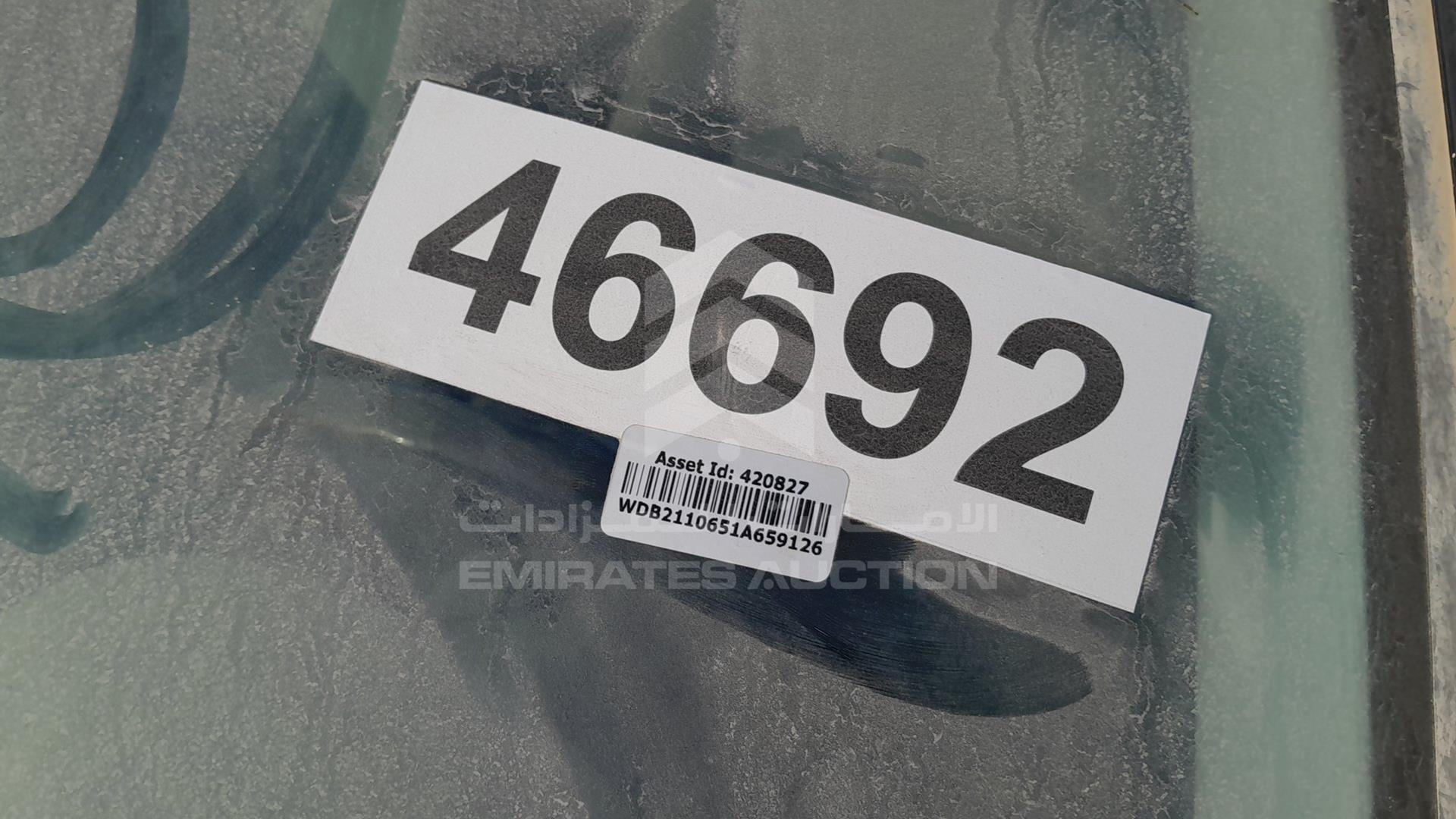 0 MERCEDES --- VIN: WDB2110651A659126