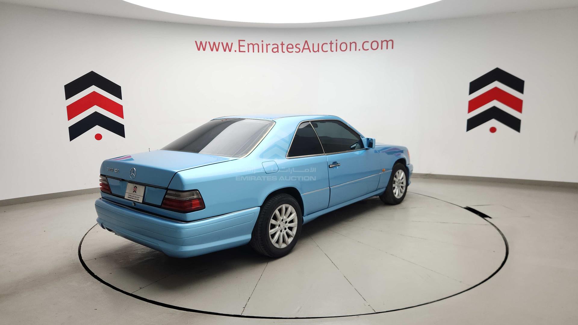 1991 MERCEDES 320 CE VIN: WDB1240511B497055