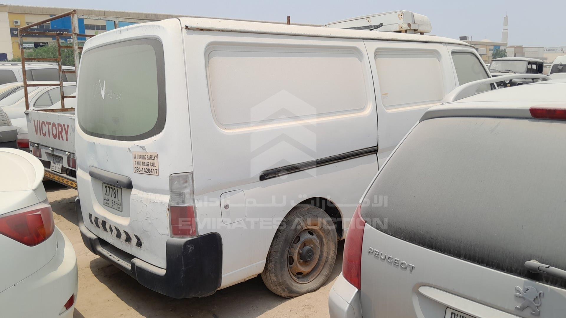 2002 NISSAN URVAN VIN: JN6FE52S22X400429