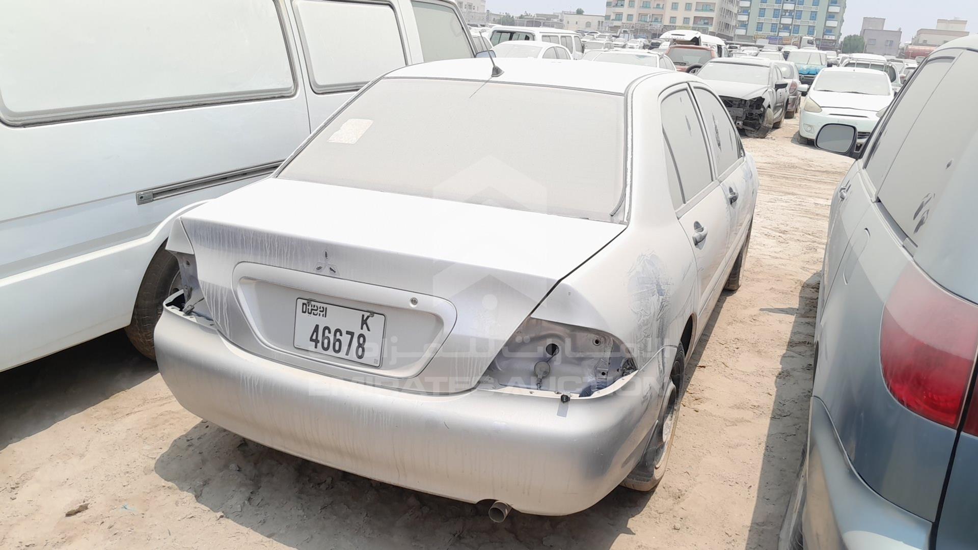 2007 MITSUBISHI LANCER VIN: JMYSRCS1A7U706757