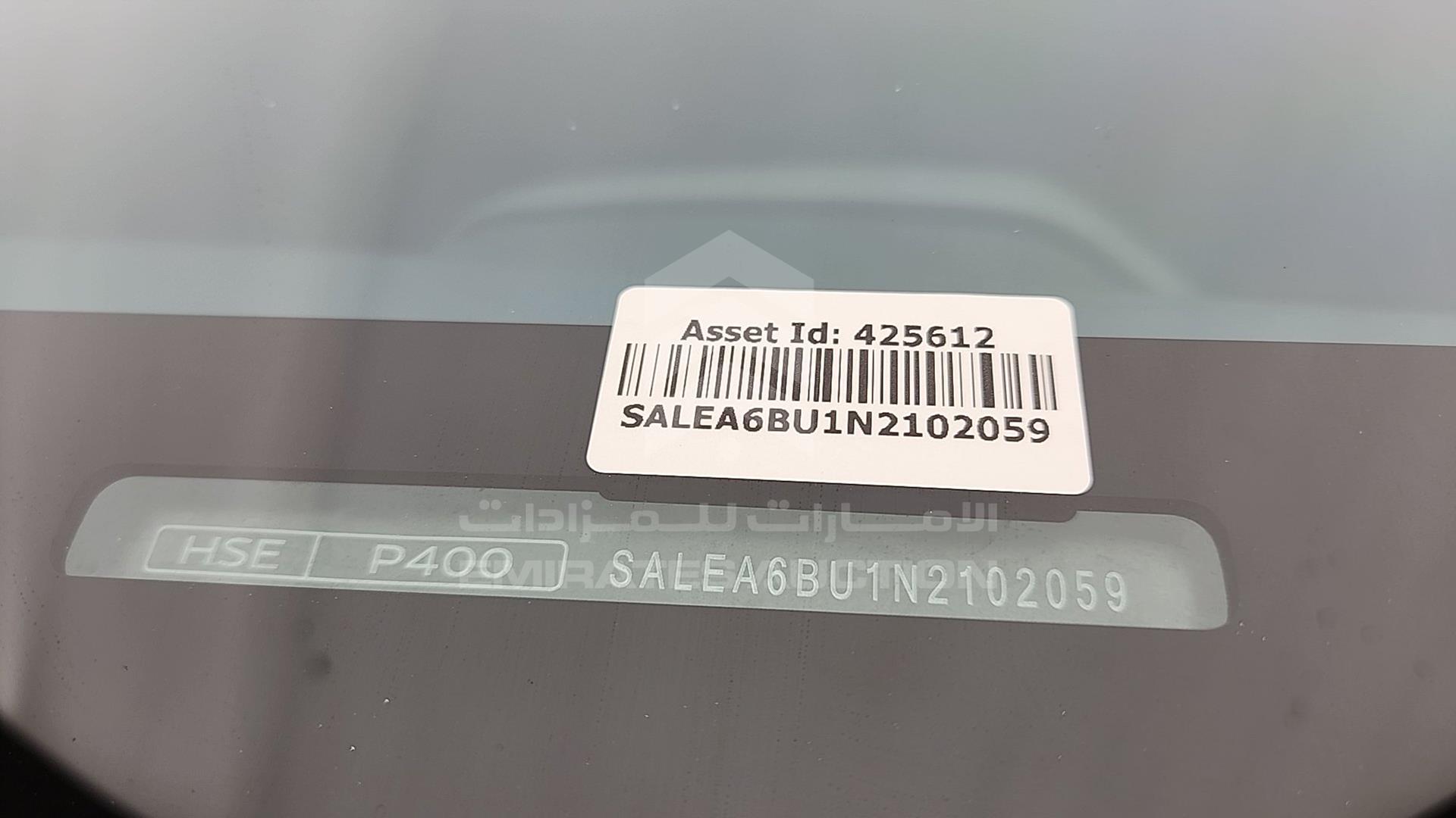2022 LAND ROVER DEFENDER VIN: SALEA6BU1N2102059
