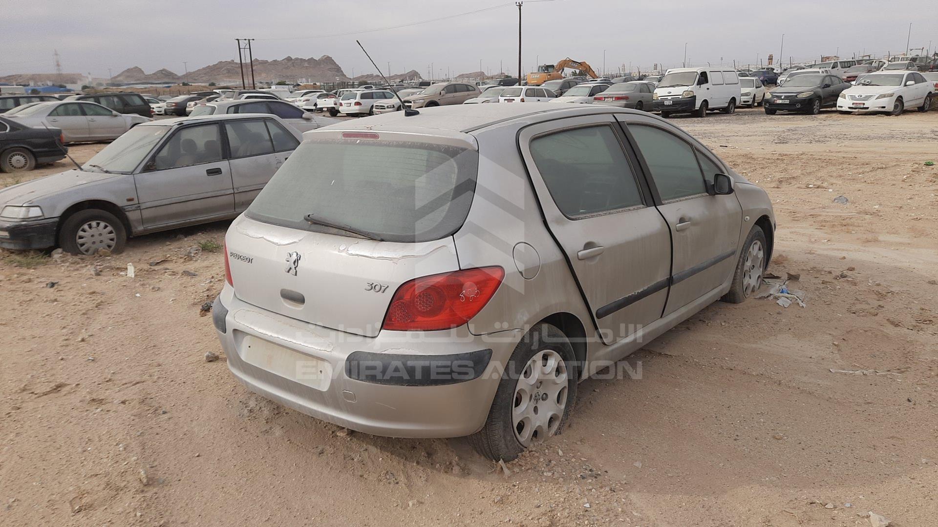2007 PEUGEOT 307 VIN: VF33CNFUF7S013912