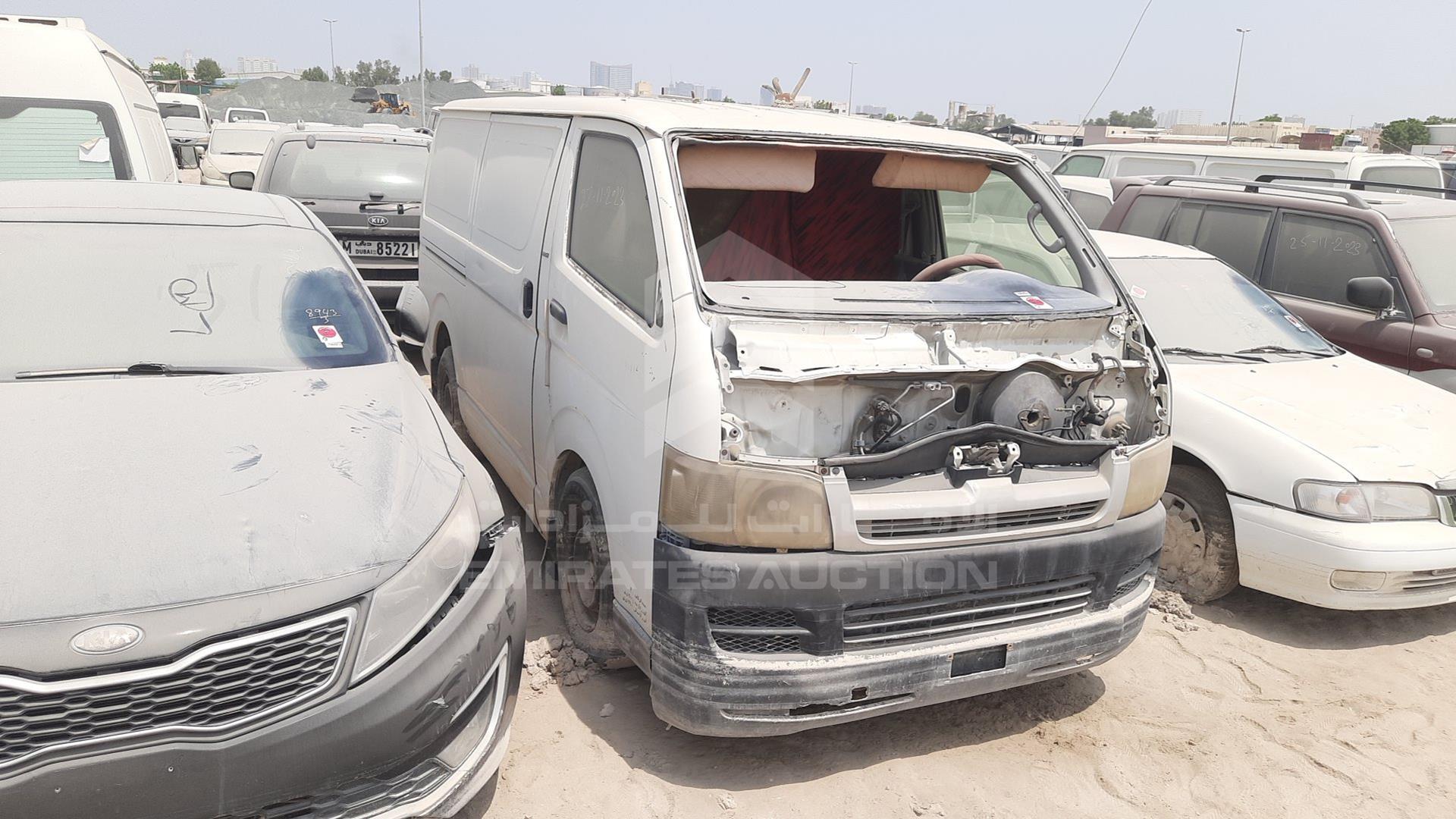 2007 TOYOTA HIACE VIN: JTFHX02P270016551
