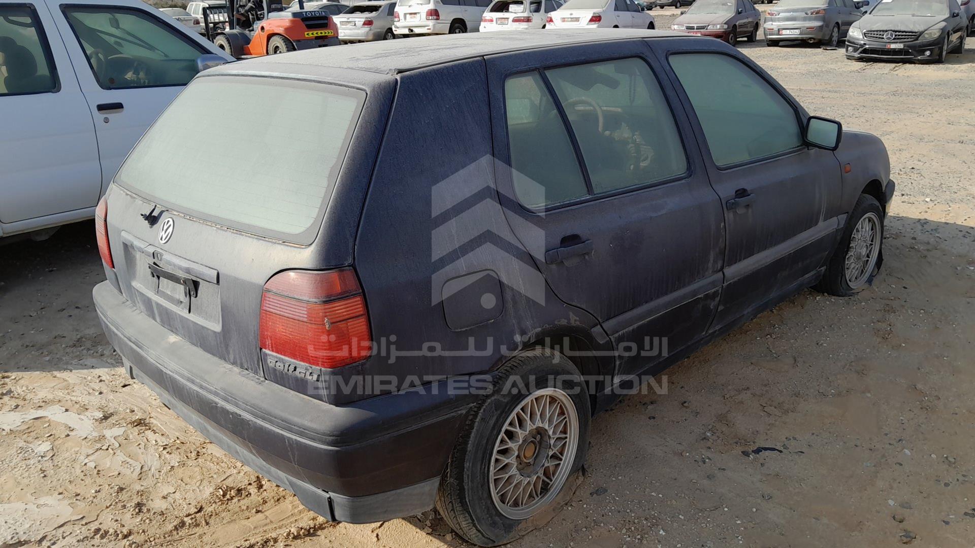 1993 VOLKSWAGEN GOLF VIN: WVWZZZ1HZPW548766
