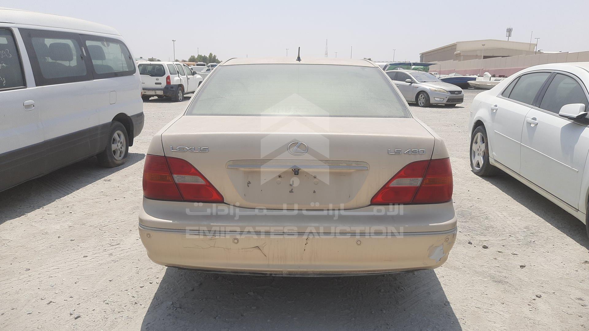 2001 LEXUS LS 430 VIN: JTHBN30F210008908
