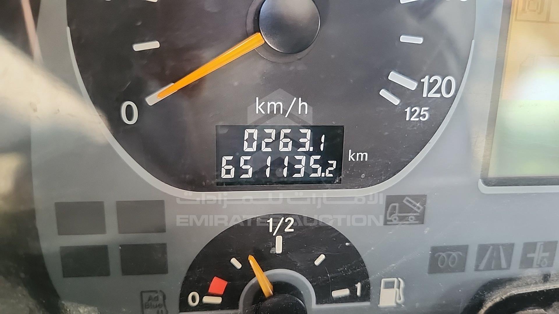 2007 MERCEDES ACTROS VIN: WDAKHCAA47L192058