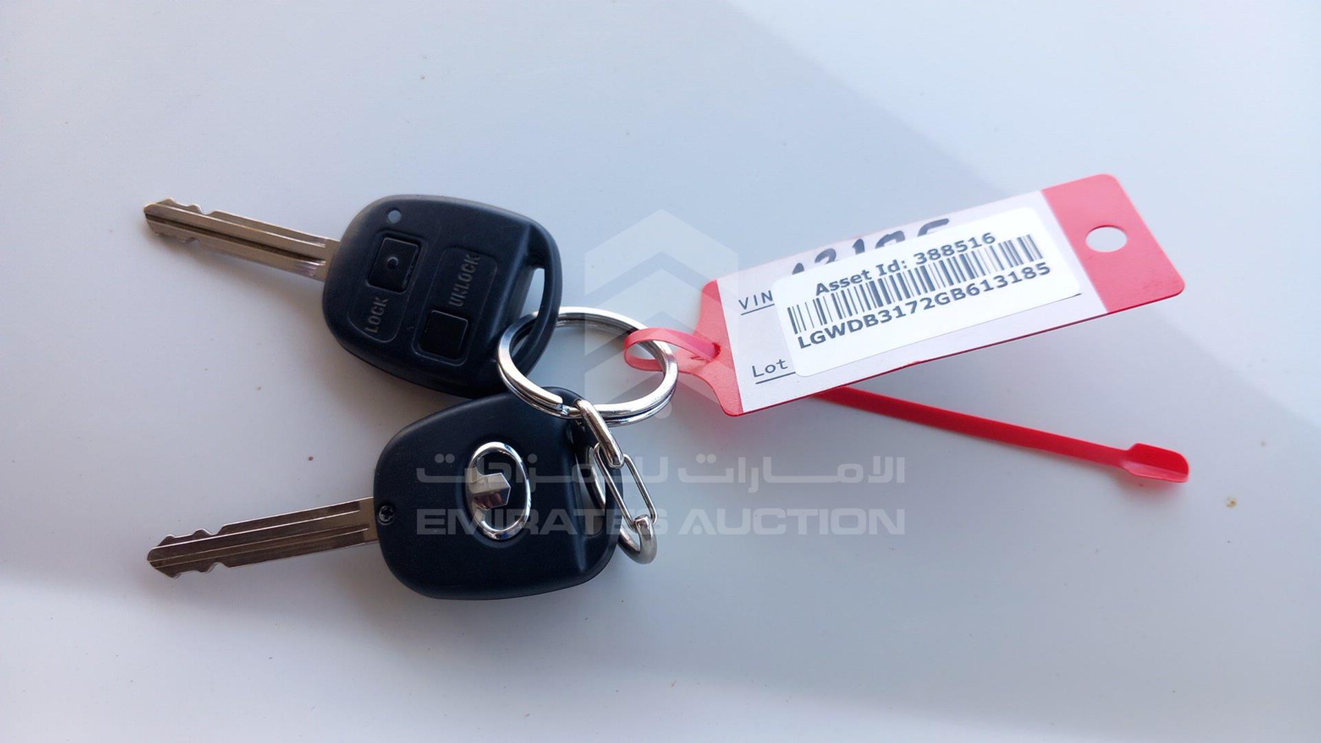 2016 GREAT WALL WINGLE VIN: LGWDB3172GB613185