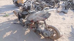 2014 Suzuki AN125HK — Rear Left Angle — Photo 5 — Thumbnail