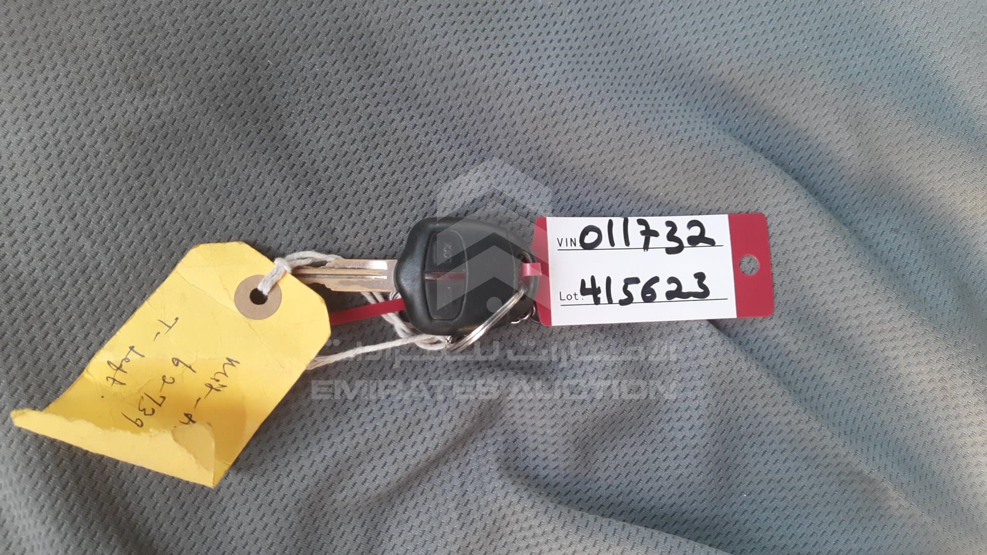 2014 MITSUBISHI ATTRAGE VIN: MMBSTA13AEH011732