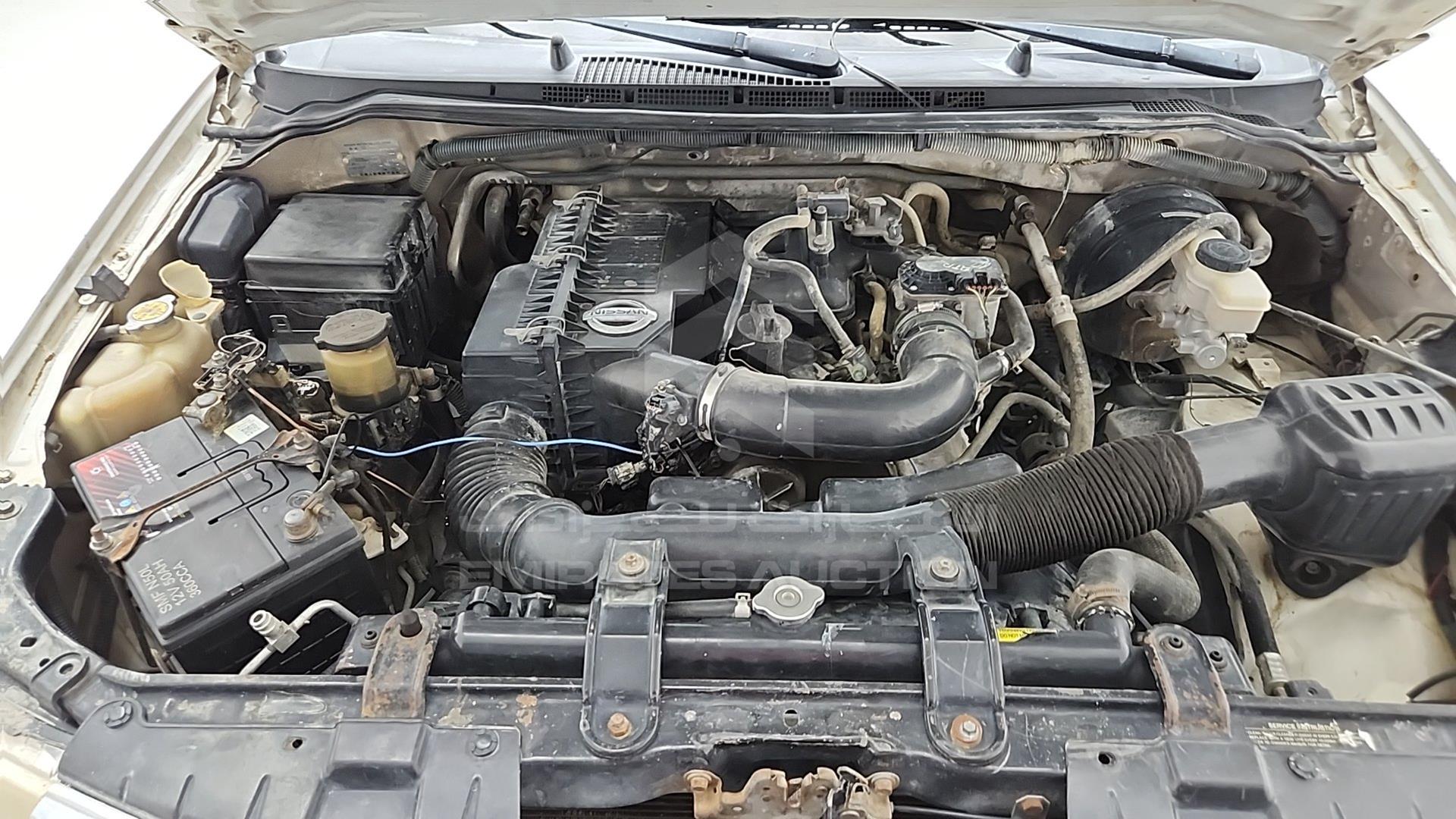 2008 NISSAN NAVARA VIN: MNTBD03S486009490