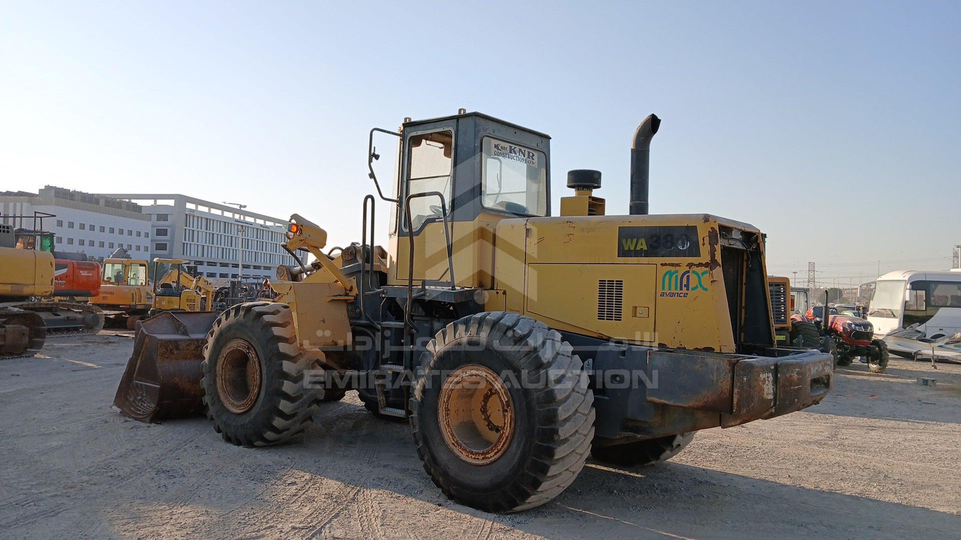 2012 KOMATSU WA 380 VIN: KMTWA031C63Z15265