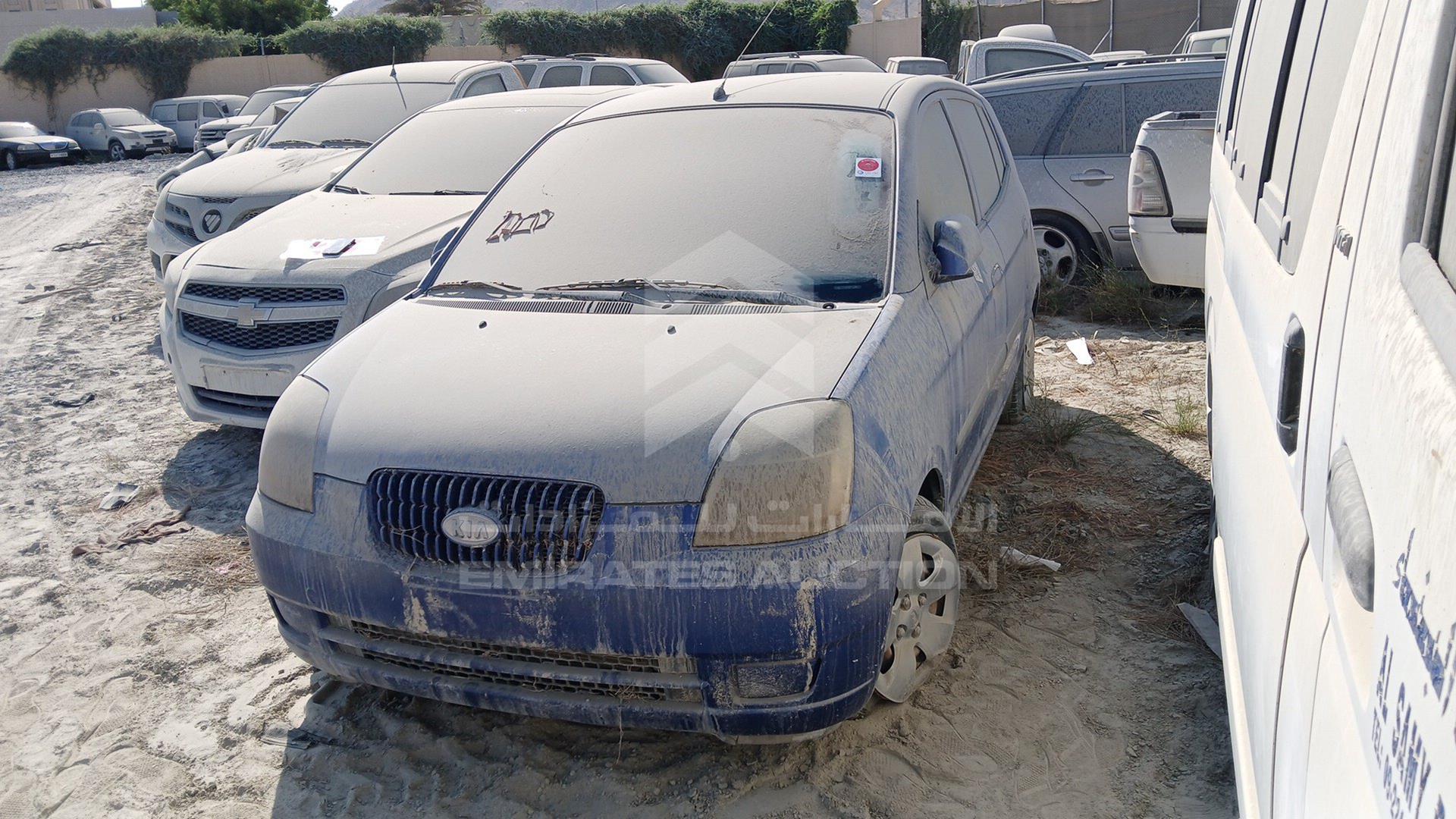 2006 KIA PICANTO VIN: KNABA243X61309677