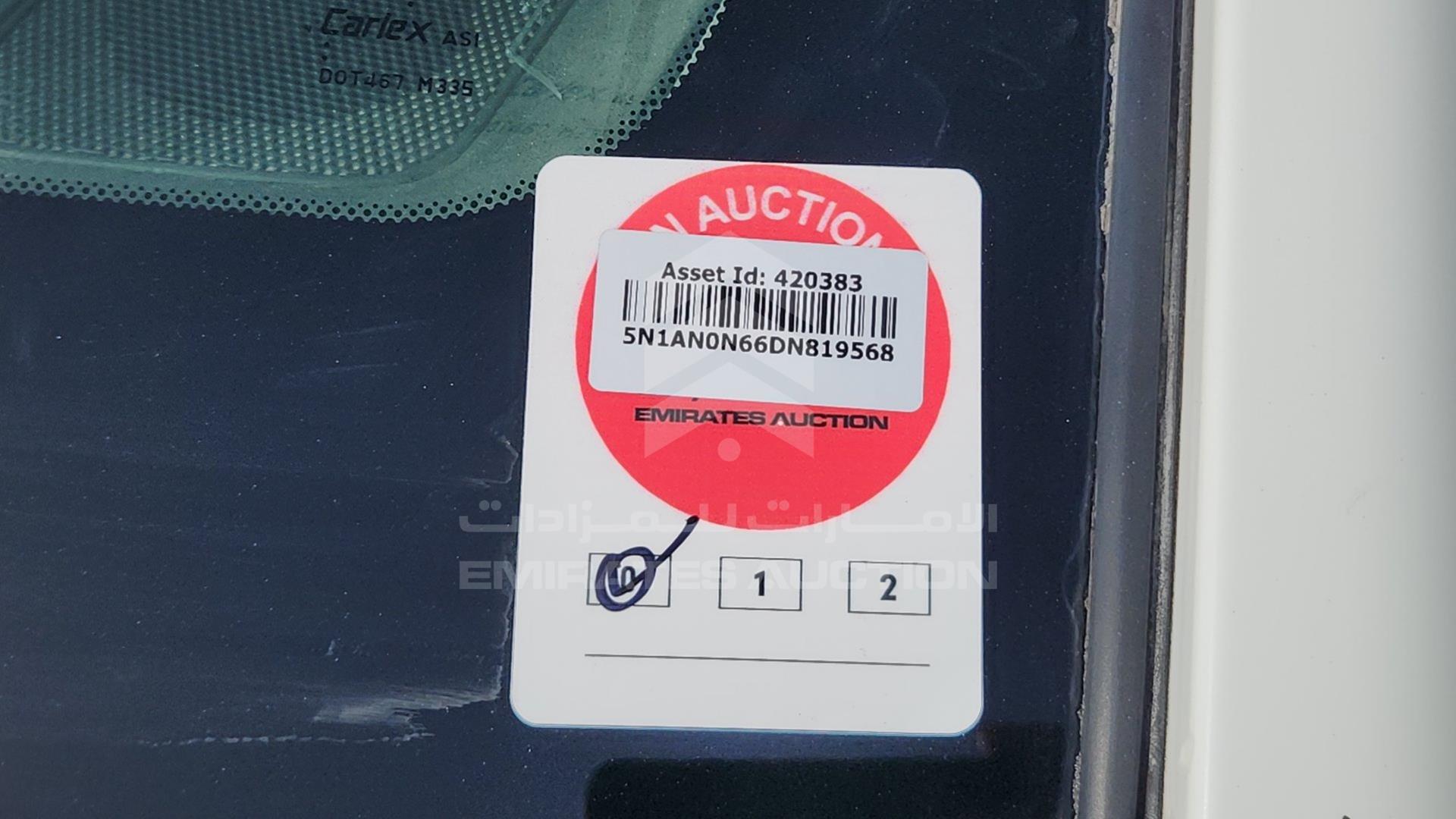 2013 NISSAN XTERRA VIN: 5N1AN0N66DN819568