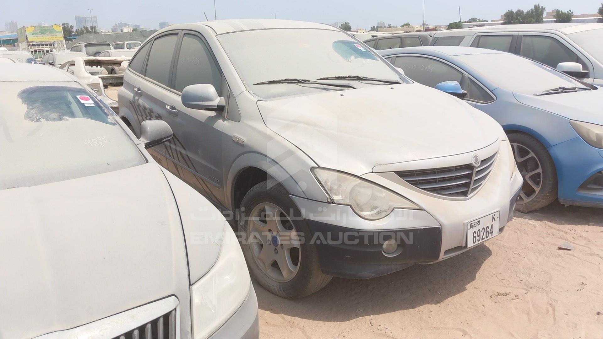 2008 SSANGYONG ACTYON VIN: KPTC0B1698P043230