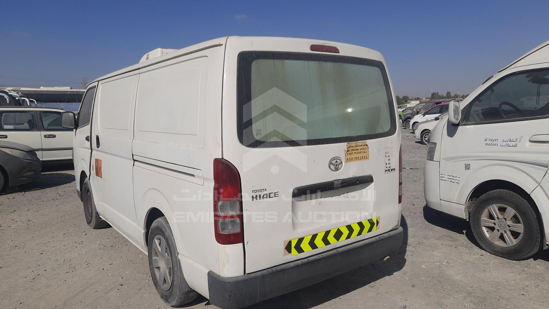 2013 TOYOTA HIACE VIN: JTFHX02P9D0078508