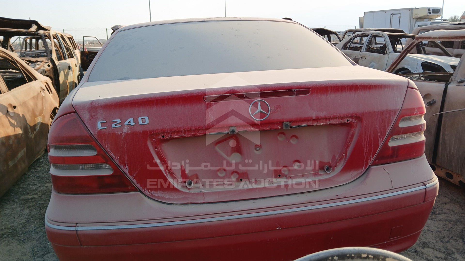 2001 MERCEDES C 240 VIN: WDB2030611F077870