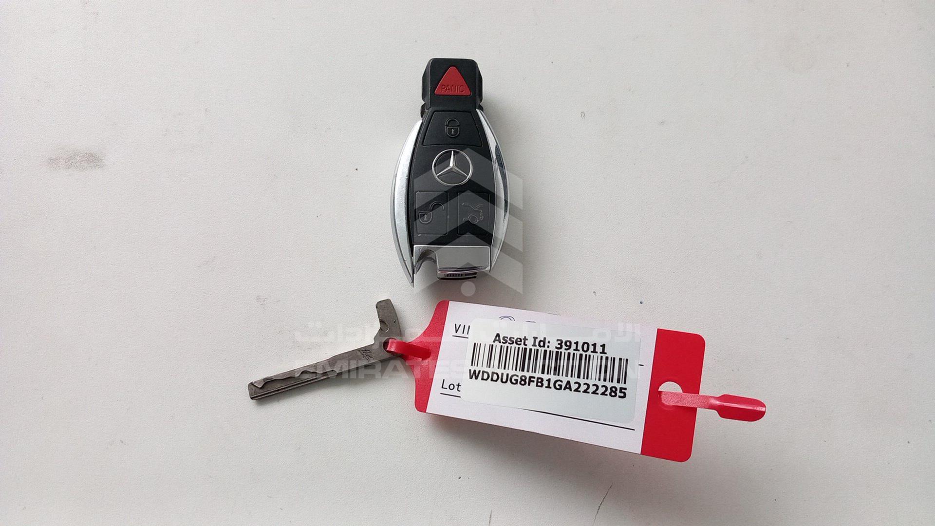 2016 MERCEDES S 550 VIN: WDDUG8FB1GA222285