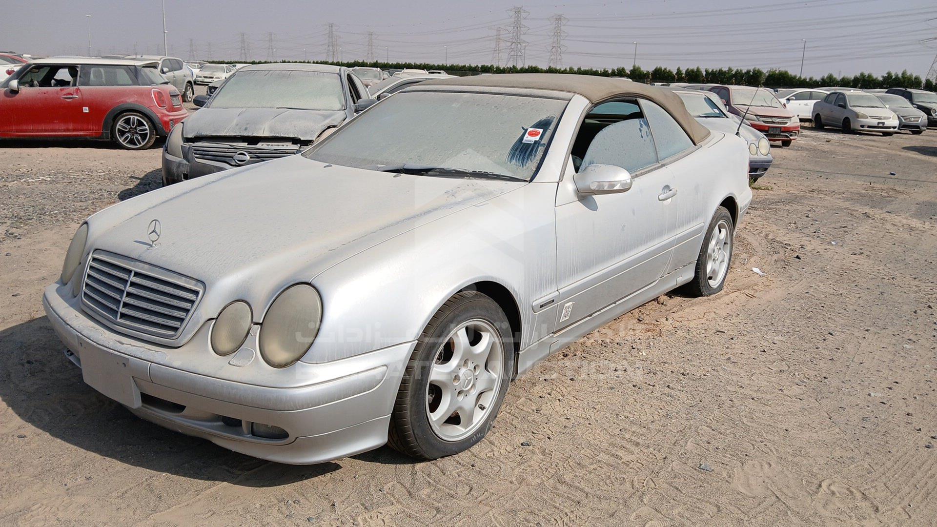 2001 MERCEDES CLK320 VIN: WDB2084651T055097