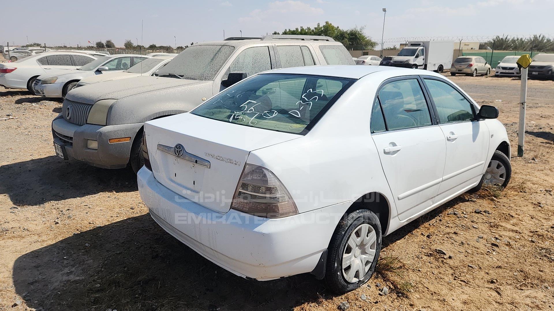 2004 TOYOTA COROLLA VIN: JTDBW23E643042879