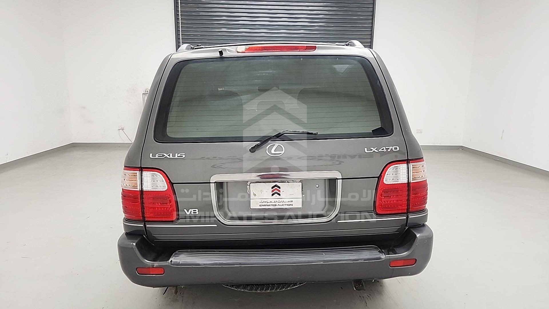 2002 LEXUS LX 470 VIN: JTJHT00W423515791