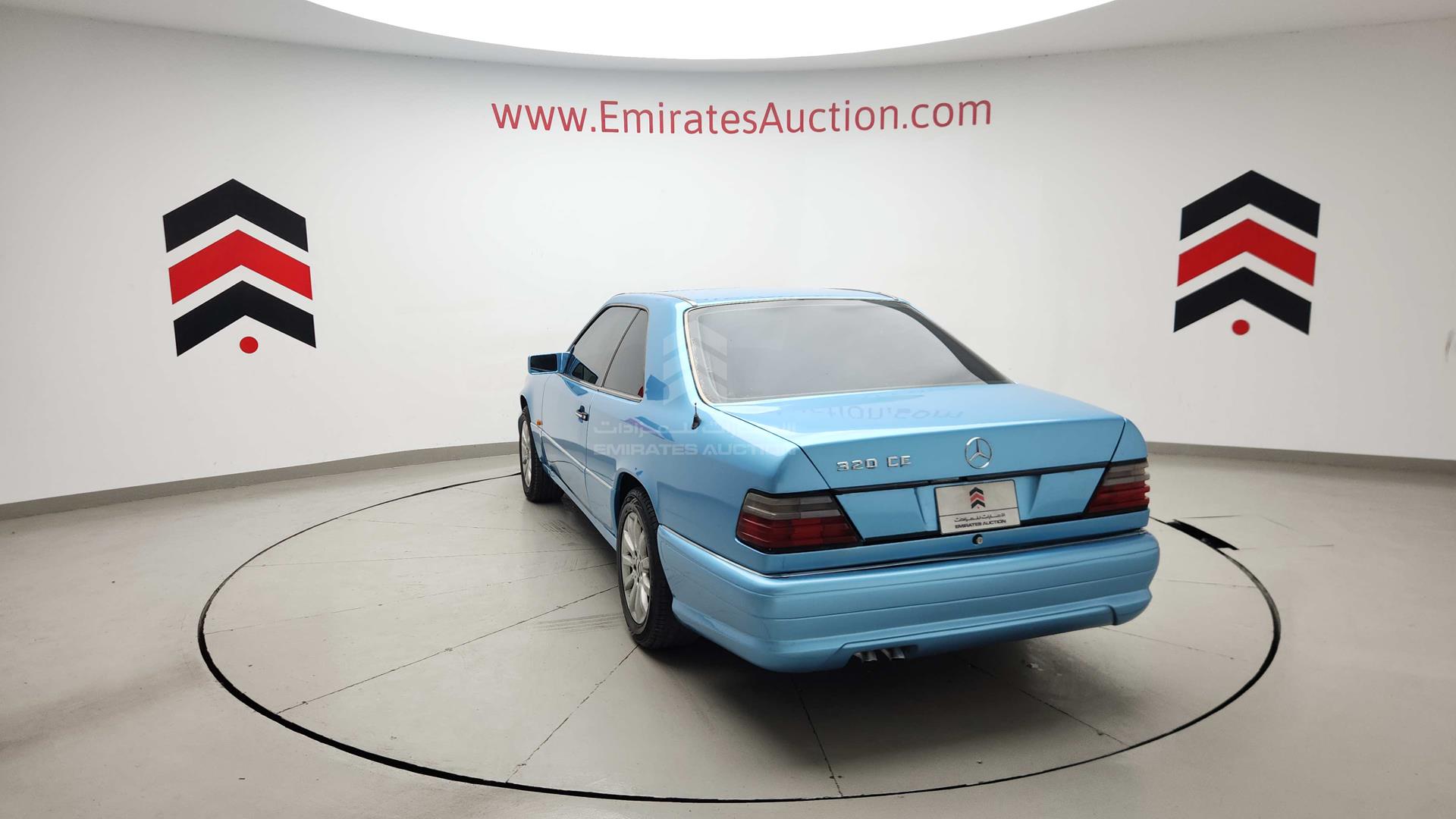1991 MERCEDES 320 CE VIN: WDB1240511B497055