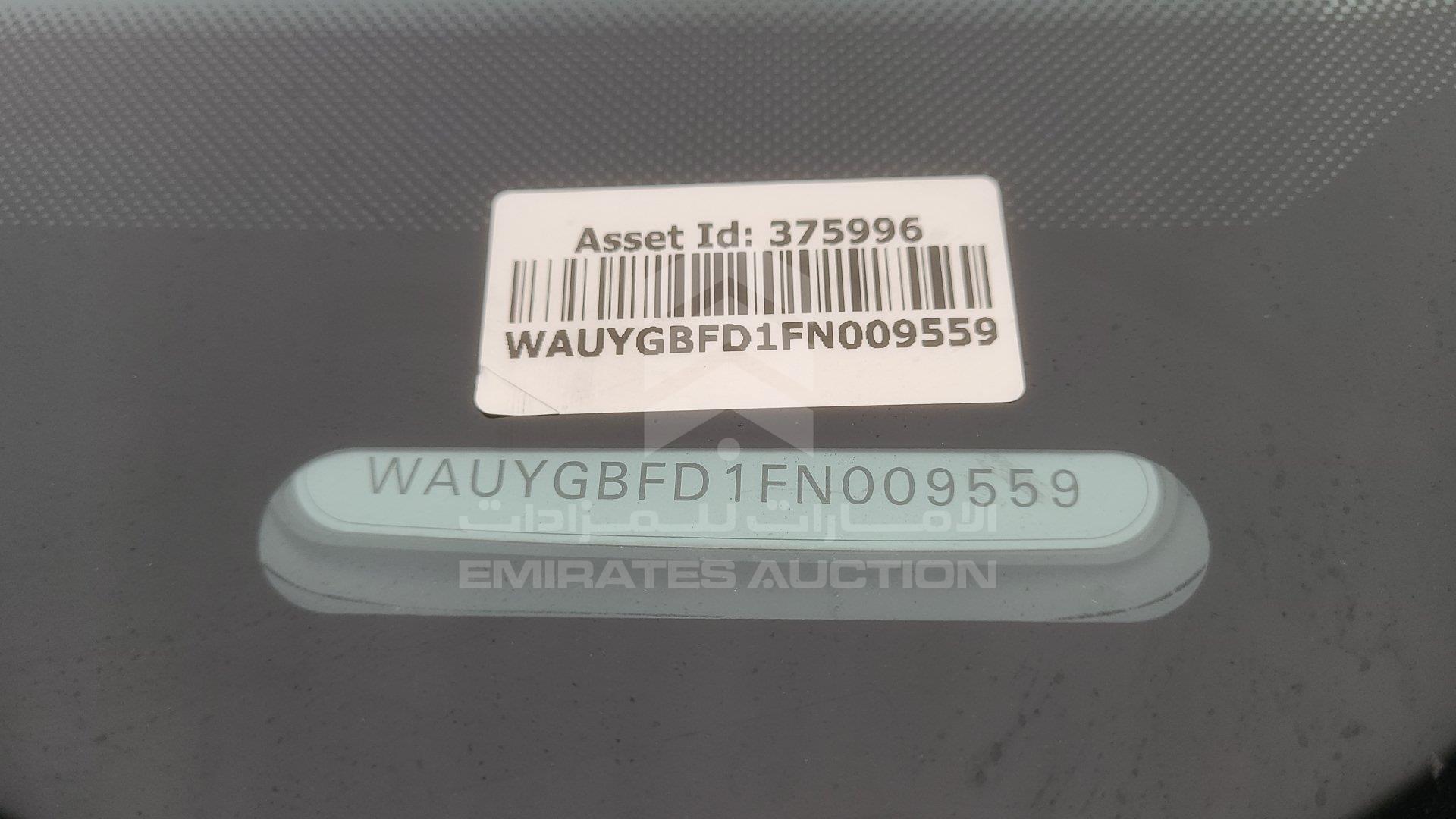 WAUYGBFD1FN009559 - 2015 Audi A8 - #463110