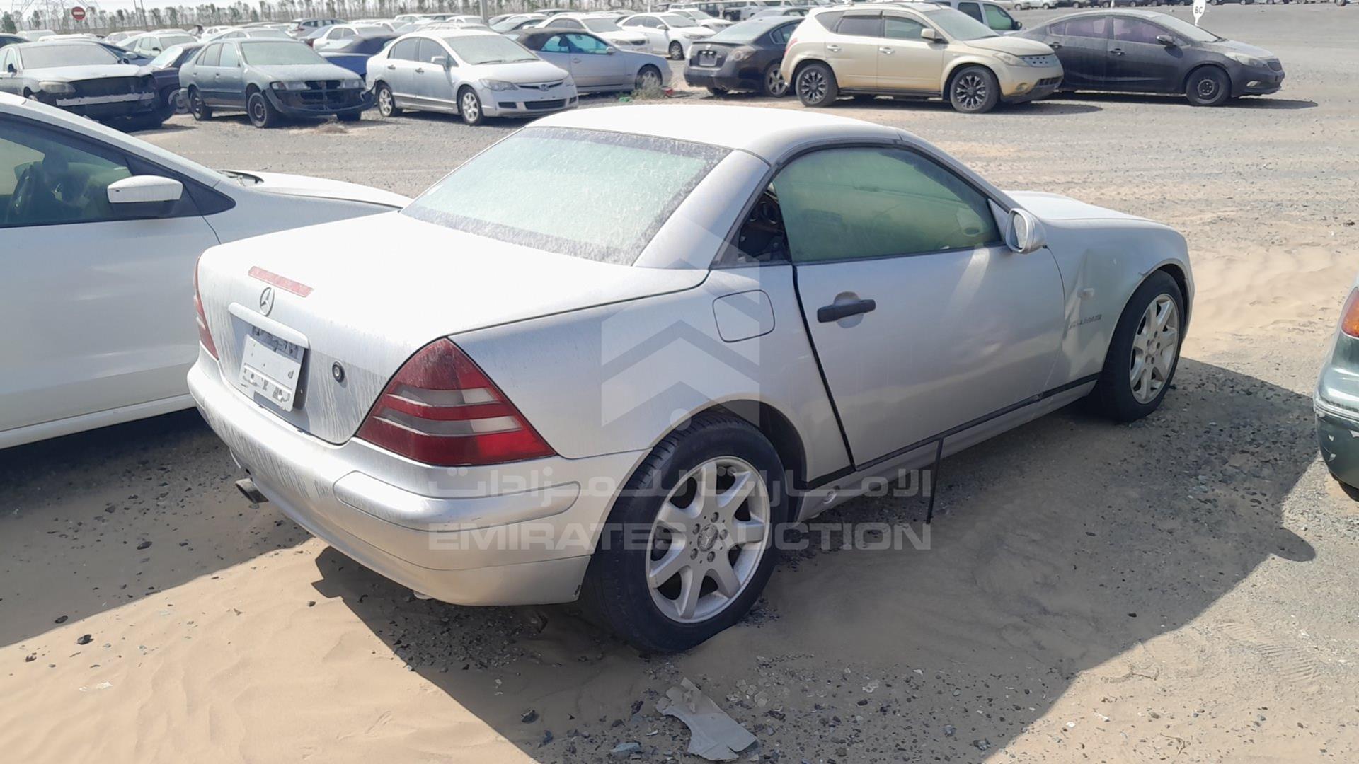 1997 MERCEDES SLK230 VIN: WDB1704471F006078