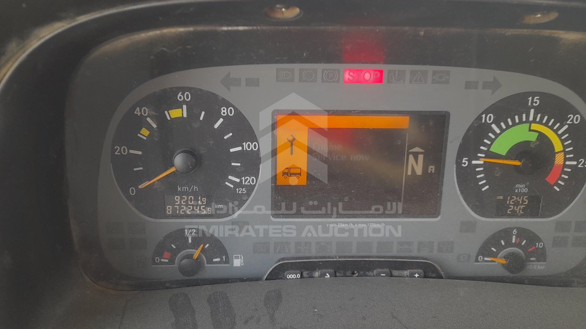 2008 MERCEDES ACTROS VIN: WDAKHCAA28L280334