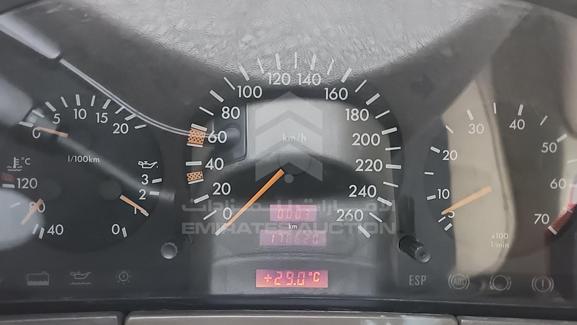 1997 MERCEDES S 500 VIN: WDB1400511A346481