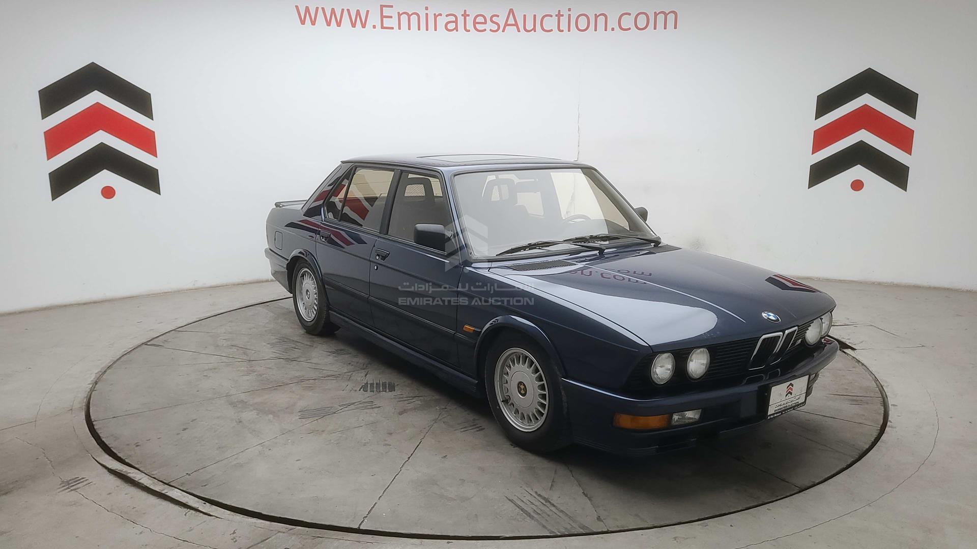 1987 BMW 535 I VIN: WBADC290200981386