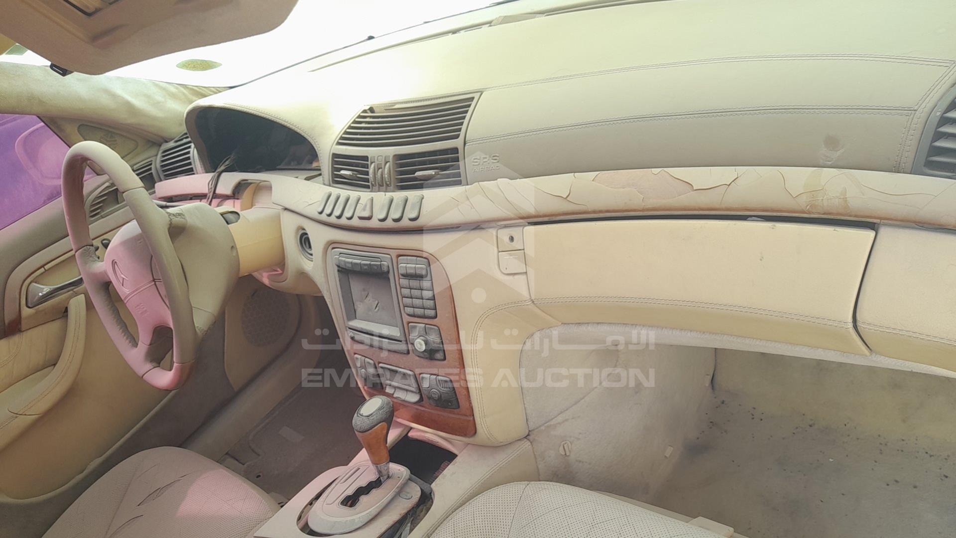2000 MERCEDES S 320 VIN: WDB2201651A115190