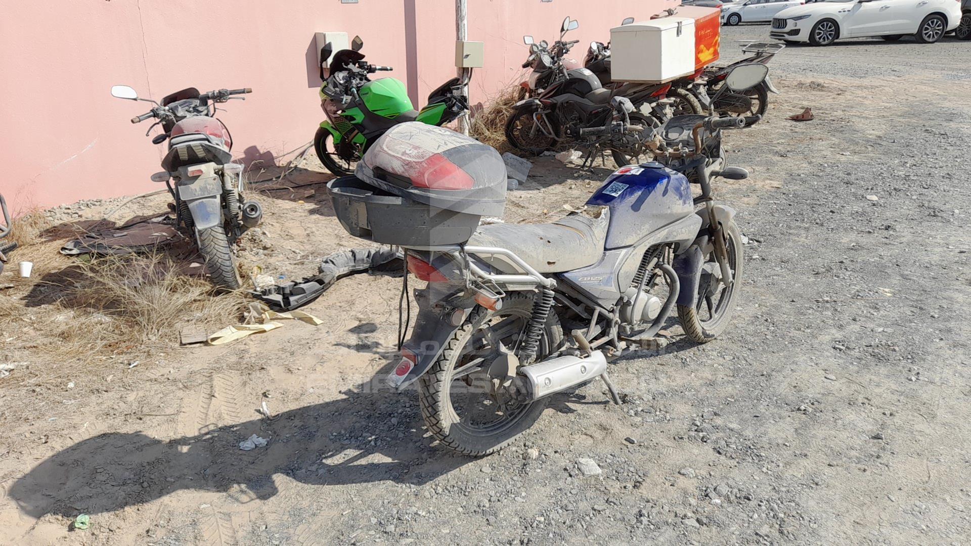 2012 HONDA CBF125 VIN: LALPCJ708C3121351