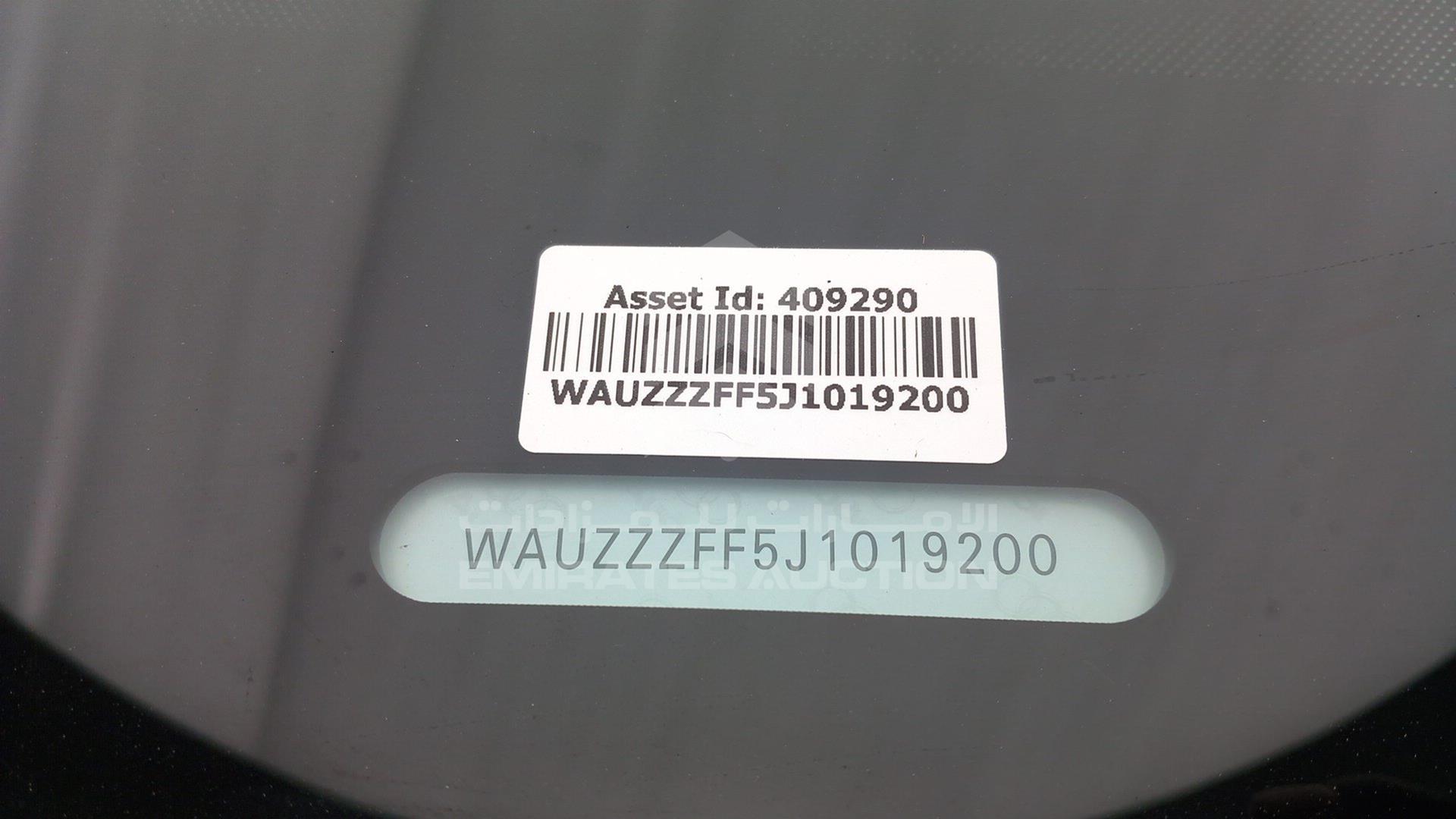 2018 AUDI A3 VIN: WAUZZZFF5J1019200