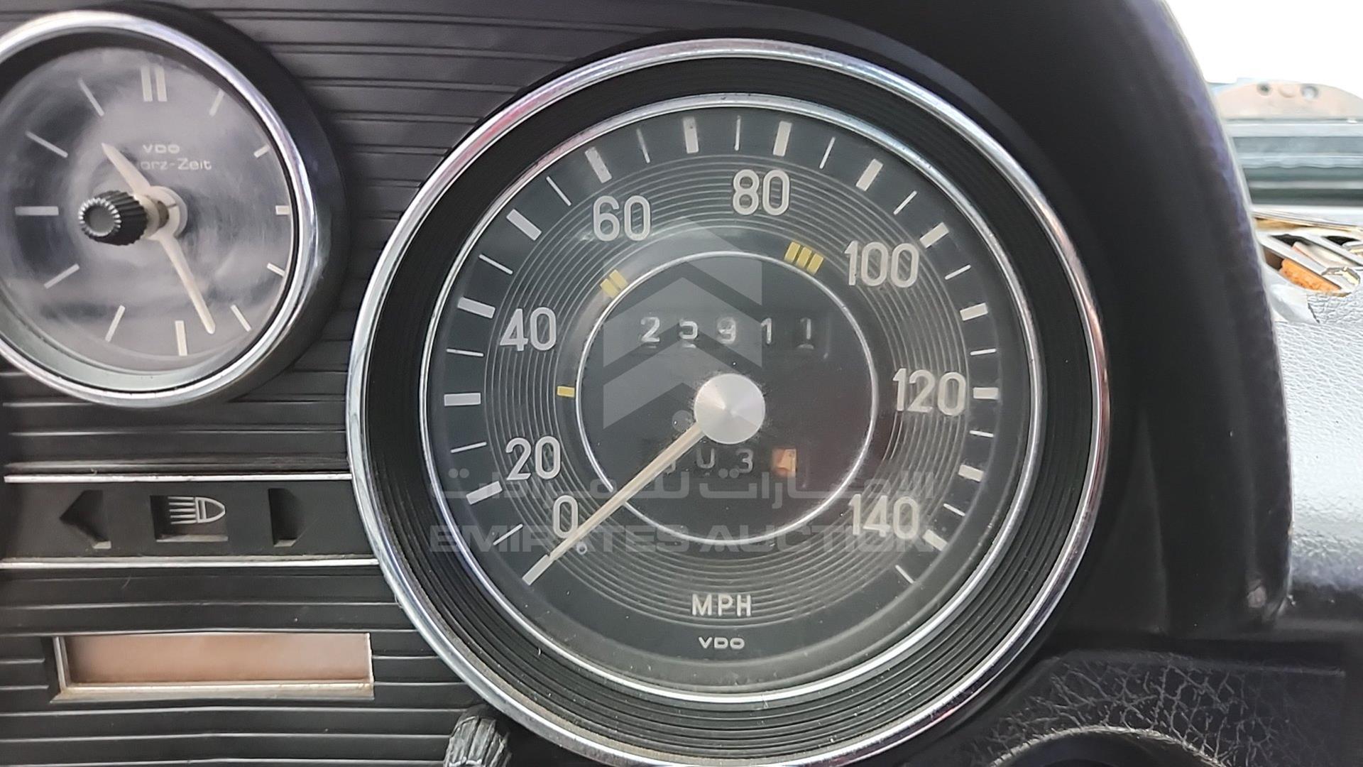 1979 MERCEDES C 280 VIN: 11406012121726