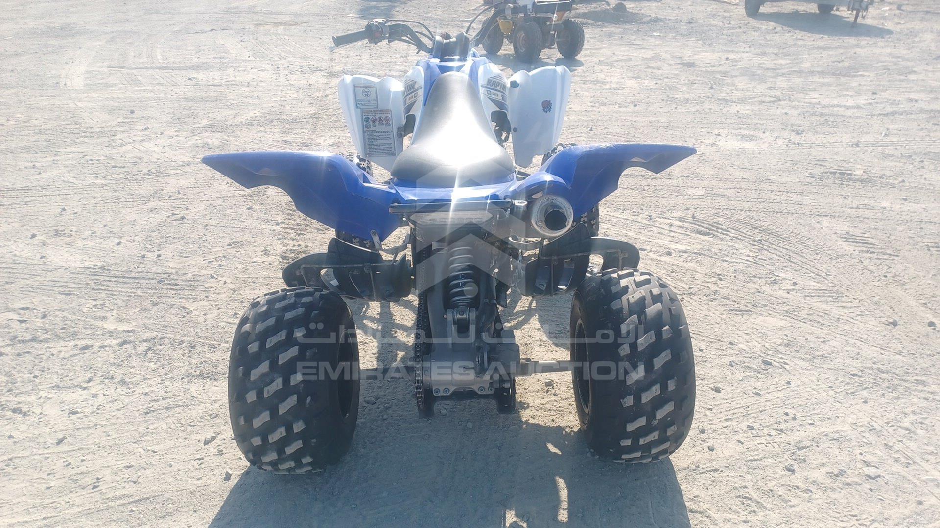 2017 YAMAHA RAPTOR VIN: 5Y4AM74Y8HA103679
