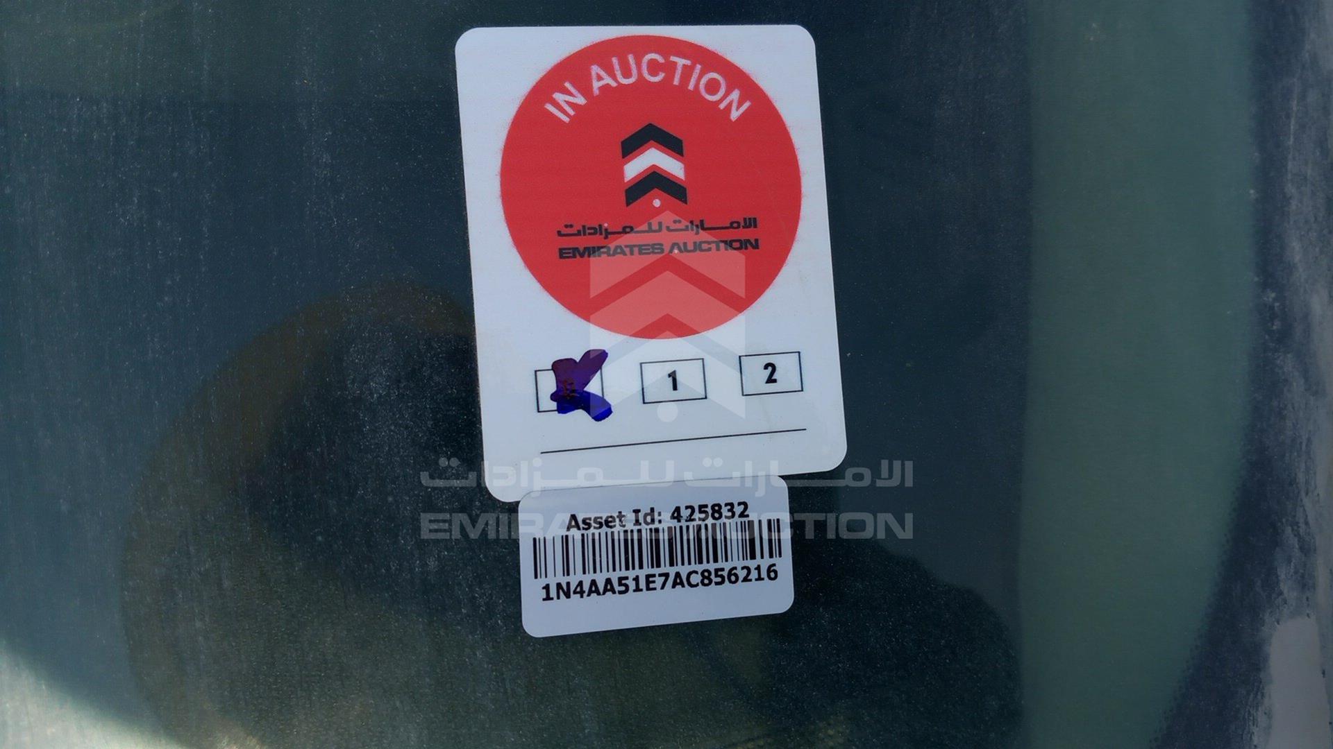 2010 NISSAN MAXIMA VIN: 1N4AA51E7AC856216