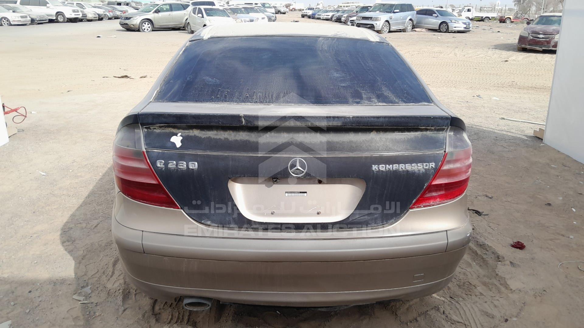 2003 MERCEDES C 230 VIN: WDBRN40J63A388275