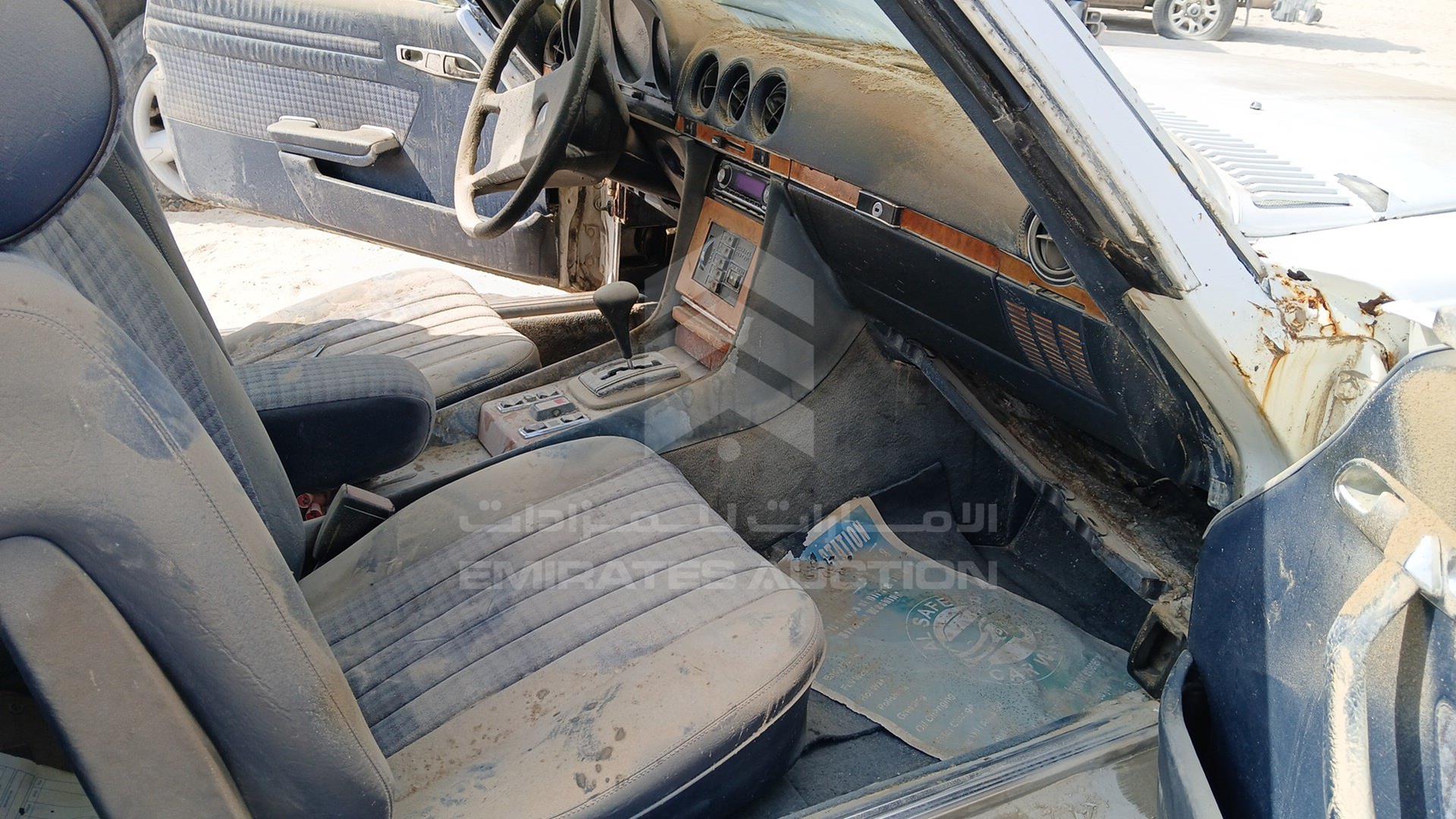 1981 MERCEDES SL 380 VIN: WDB10702512002665