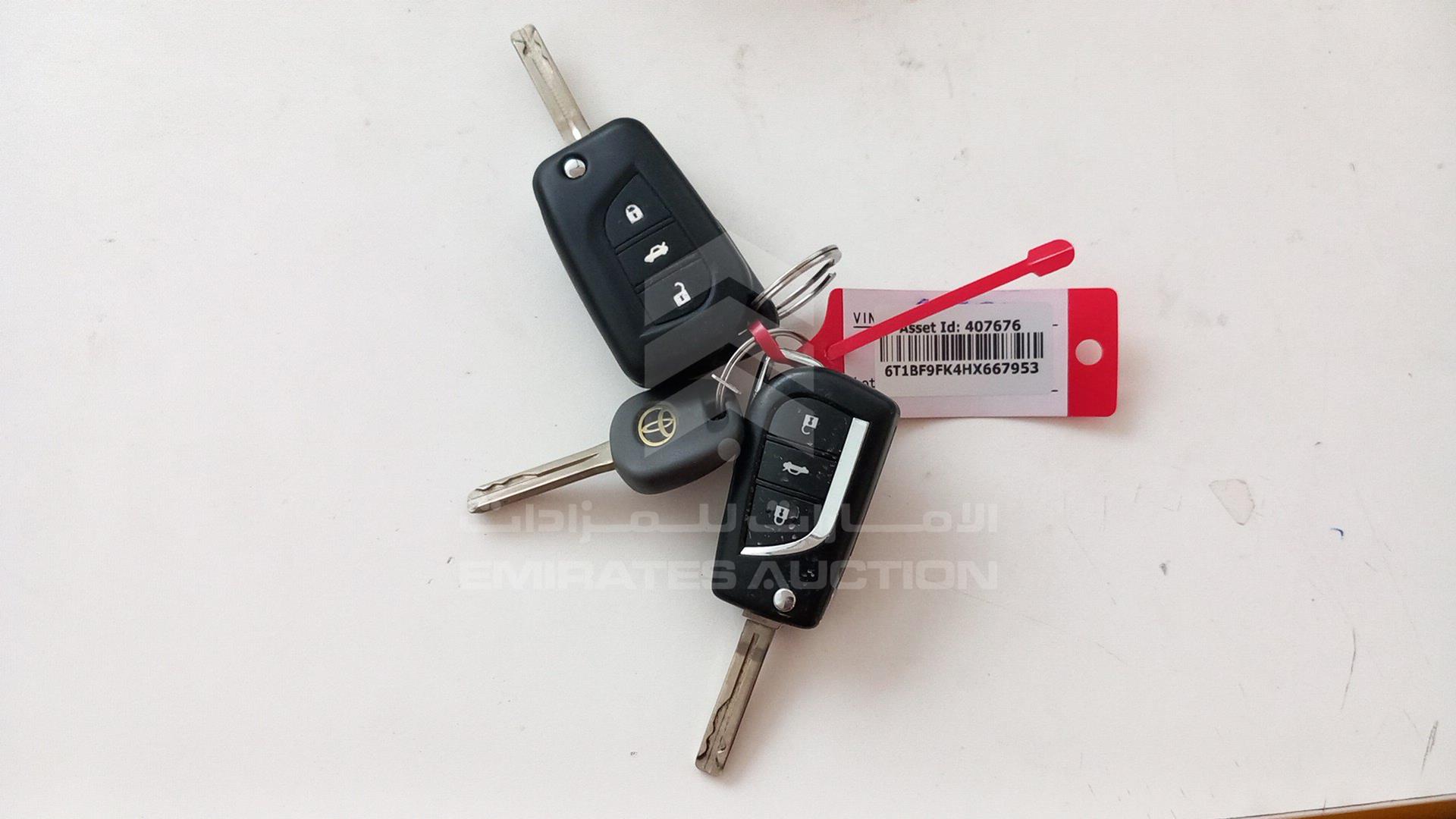 2017 TOYOTA CAMRY VIN: 6T1BF9FK4HX667953