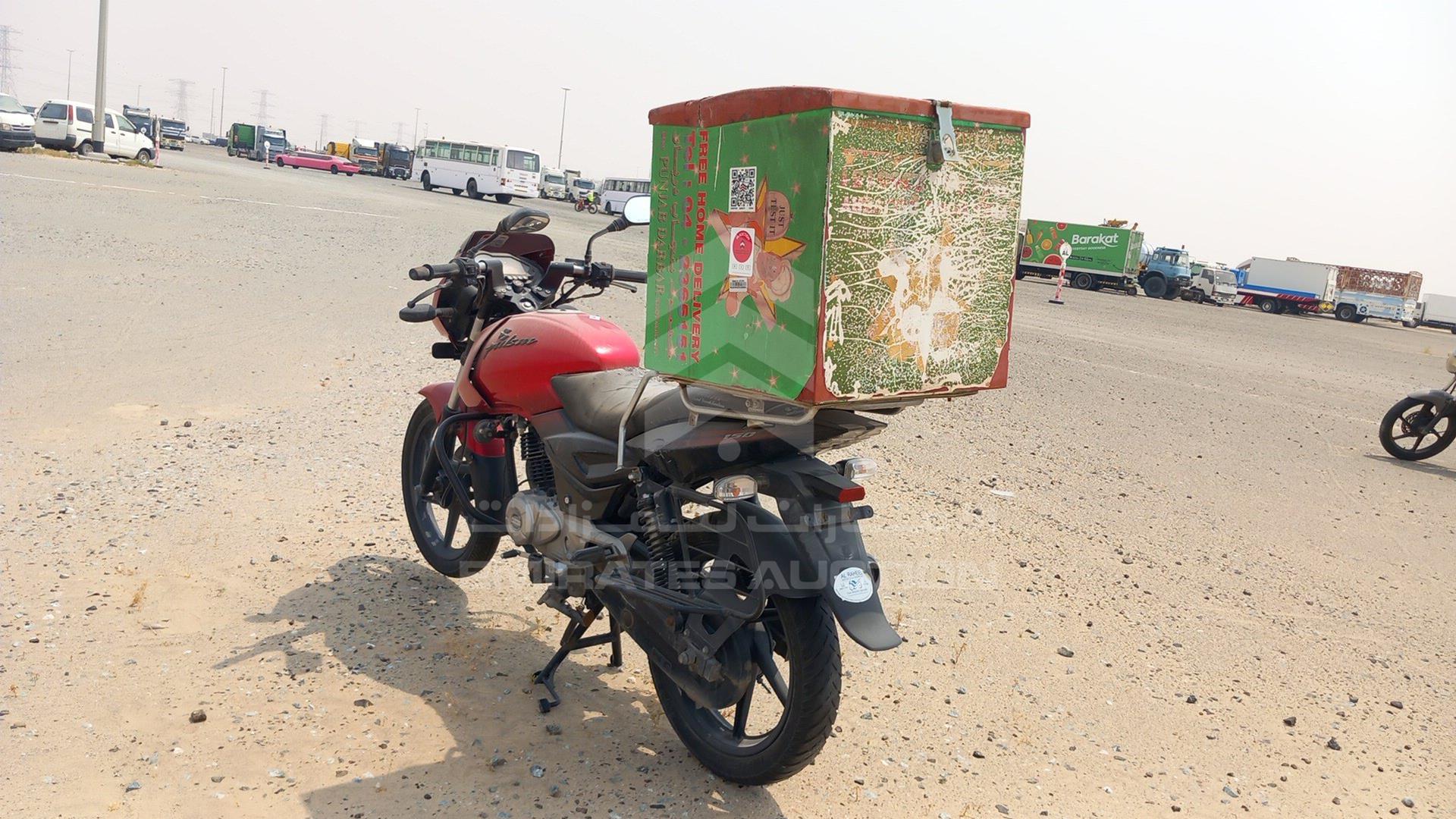 2012 BAJAJ PULSAR 150 VIN: MD2DHDHZZUCG90621