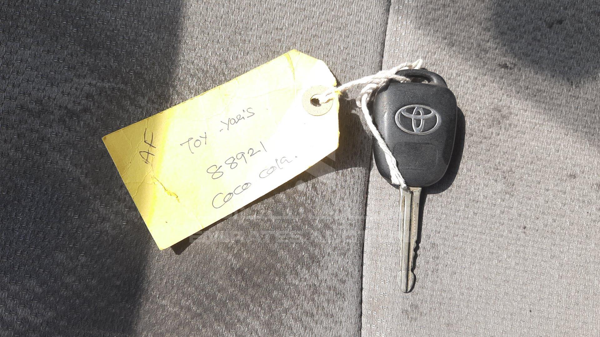 2013 TOYOTA YARIS VIN: JTDKW9D34DD534293