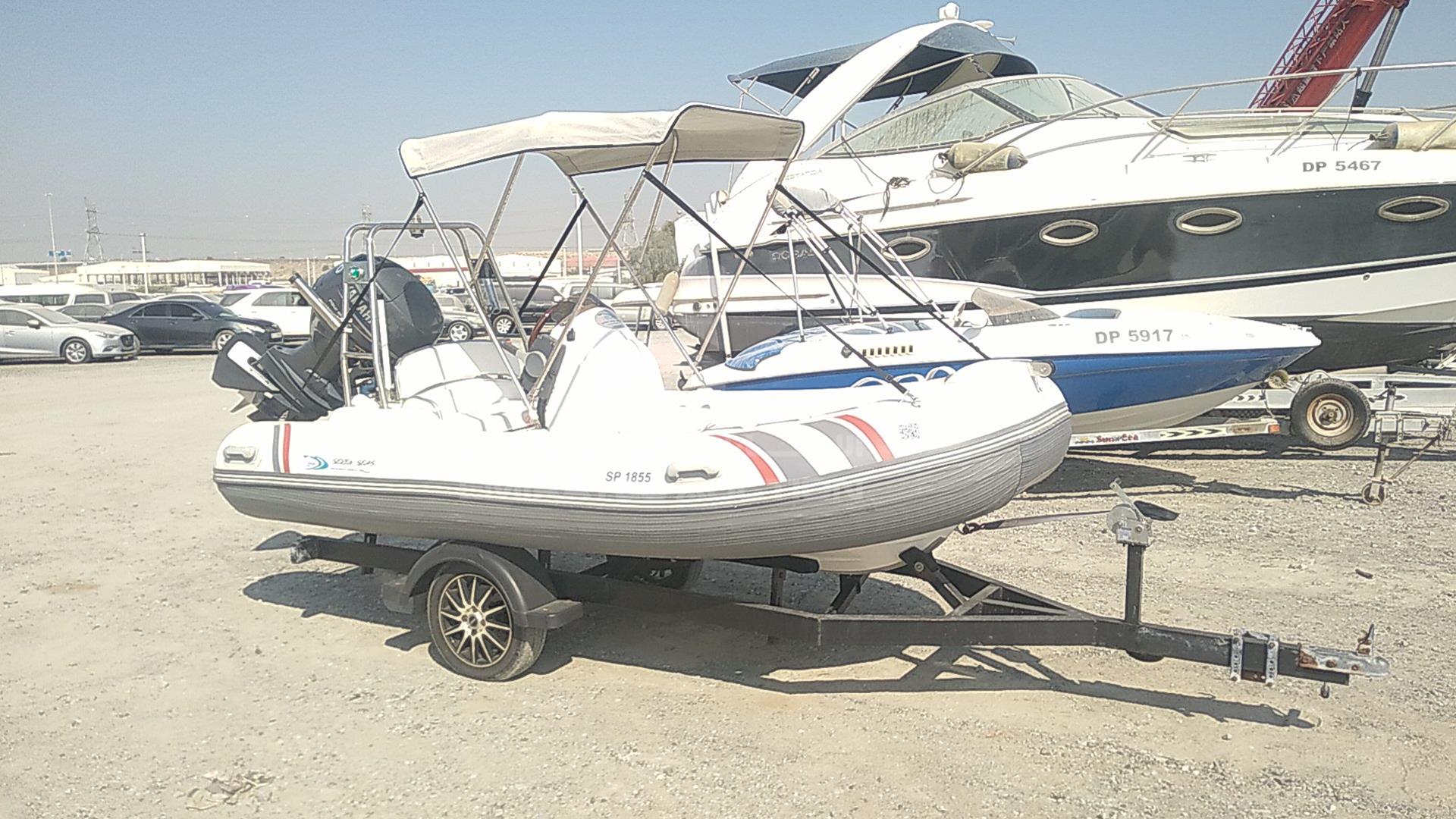 2024 BOAT + TROLLEY --- VIN: SP1855