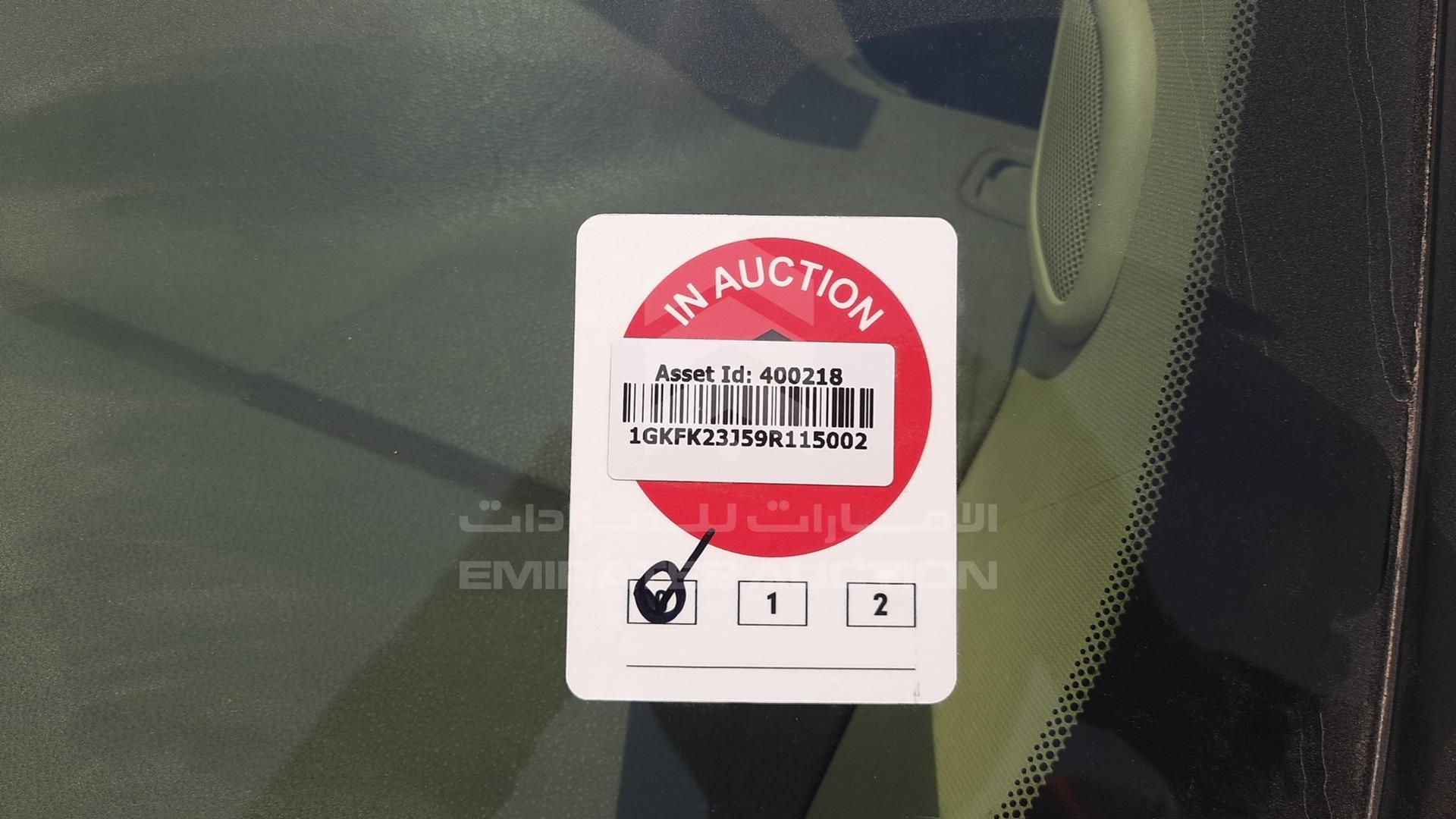 2009 GMC YUKON VIN: 1GKFK23J59R115002